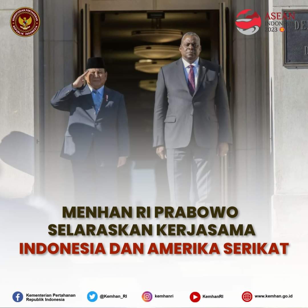 Menhan RI Prabowo Subianto Berperan Aktif Melaksanakan Diplomasi Pertahanan