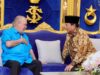 Menteri Pertahanan Prabowo Subianto Bertemu dengan Sultan Johor Malasya