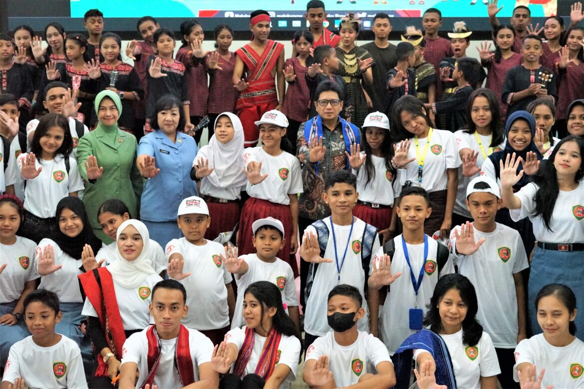 SEKDA BUKA PUNCAK HARI ANAK NASIONAL TINGKAT PROVINSI MALUKU TAHUN 2023