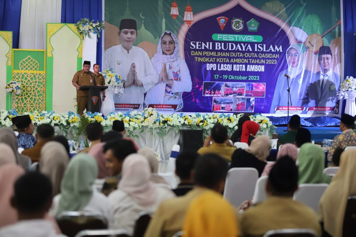 Sekkot Ambon Harapkan Festival Seni Budaya Islam Dapar Memotivasi Generasi Penerus Bangsa