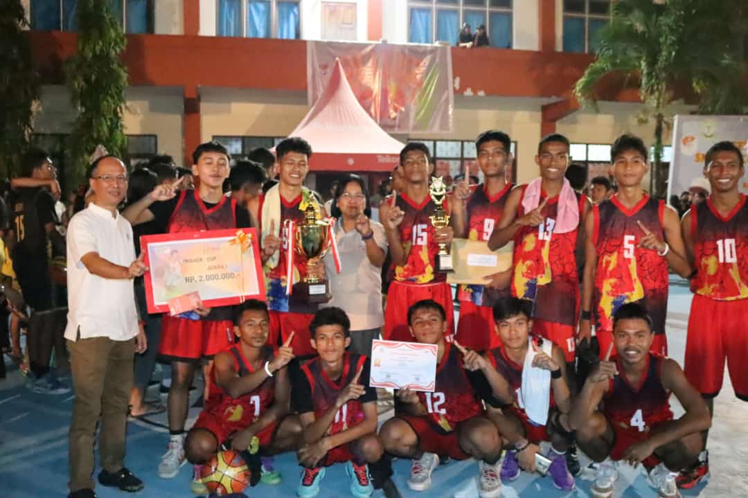 UT AMBON Dorong Potensi Atlet Basket Melalui SMAVER CUP 2023