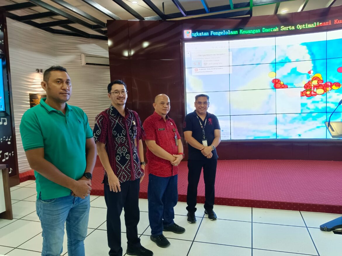 Jalin Kolaborasi, Kepala BMKG Kunjungi Command Center