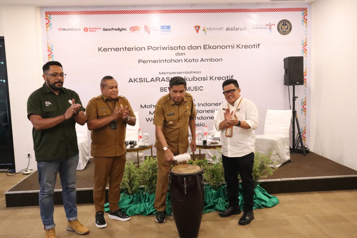 Buka Kegiatan Inkubasi Kreatif Penjabat Walikota Ambon Harapkan Ini