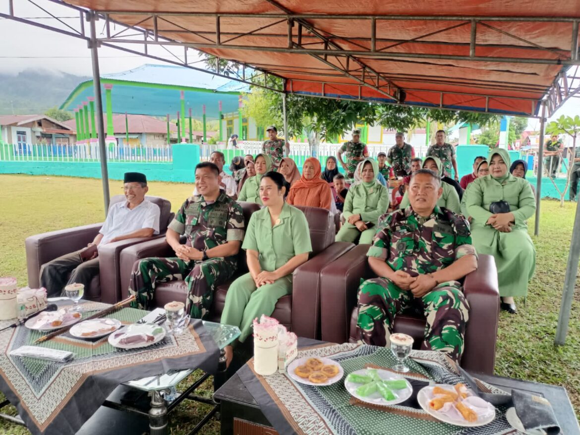 Dandim 1504/Ambon Ikuti Vicon Gerakan Manunggal Air Bersih TNI-AD & Kegiatan Sosial, Dengan KASAD