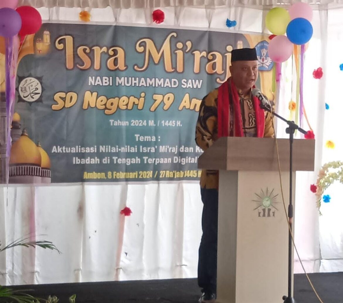 Lewat Isra Mira’j, Ini Harapan Pj Walikota Ambon