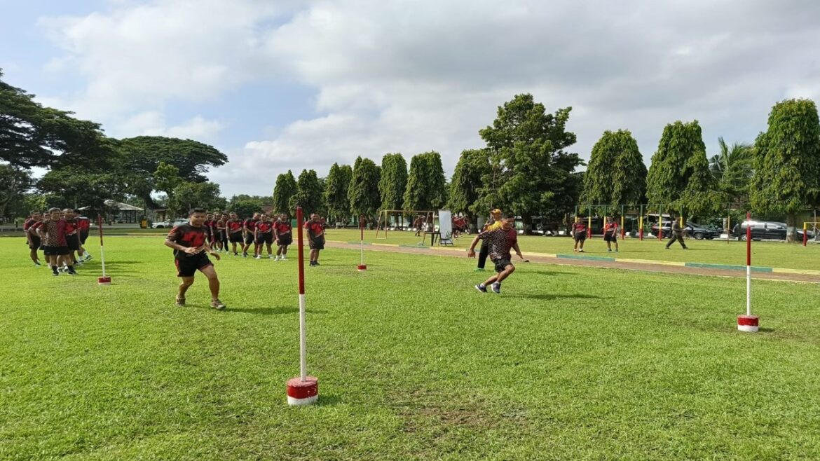 Cek Kemampuan Fisik Prajurit, Kodim 0808/Blitar Gelar Tes Garjas Periodik I TA. 2024