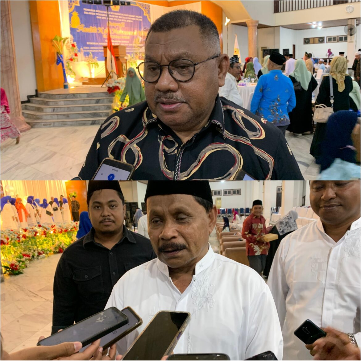 2 Calon Wali Kota Ambon Penuhi Undangan Peringatan Maulid Nabi