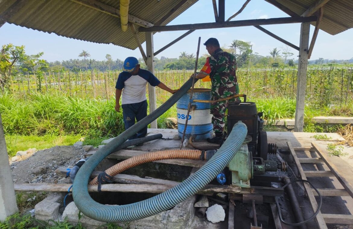 Babinsa Komsos Dengan Petani, Sebagai Wujud Kepedulian Guna Meningkatkan Hasil Pertanian