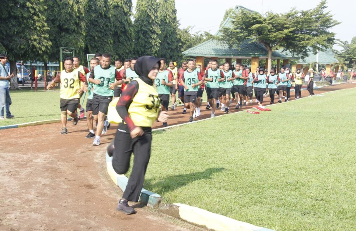 Uji Kemampuan Fisik, Kodim 0808/Blitar Melaksanakan Tes Kesegaran Jasmani